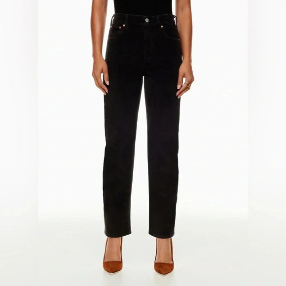 ARITZIA - Denim Forum Arlo High Rise Corduroy Pants - Picture 3 of 10